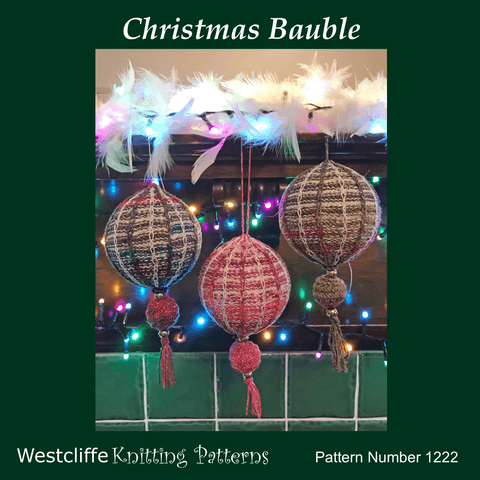 Christmas Bauble - Westcliffe Knitting Pattern