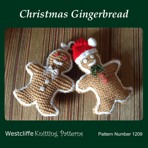 Christmas Gingerbread - Westcliffe Knitting Pattern