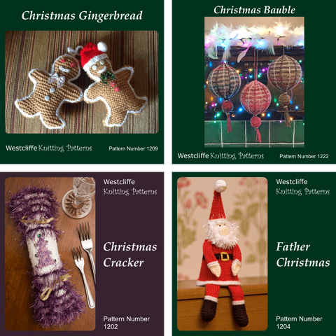 Christmas Pattern Bundle - Westcliffe Knitting Patterns